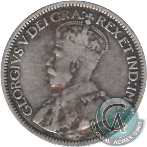 1919C Newfoundland 10-cents VG-F (VG10)