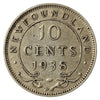 1938 Newfoundland 10-cents F-VF (F15)