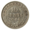 1940 Newfoundland 10-cents Fine (F12)