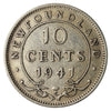 1941C Newfoundland 10-cents F-VF (F15)
