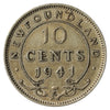 1941C Newfoundland 10-cents VF-EF (VF-30)