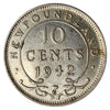 1942C Newfoundland 10-cents EF-AU (EF-45)
