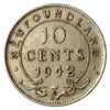 1942C Newfoundland 10-cents Very Fine (VF20)