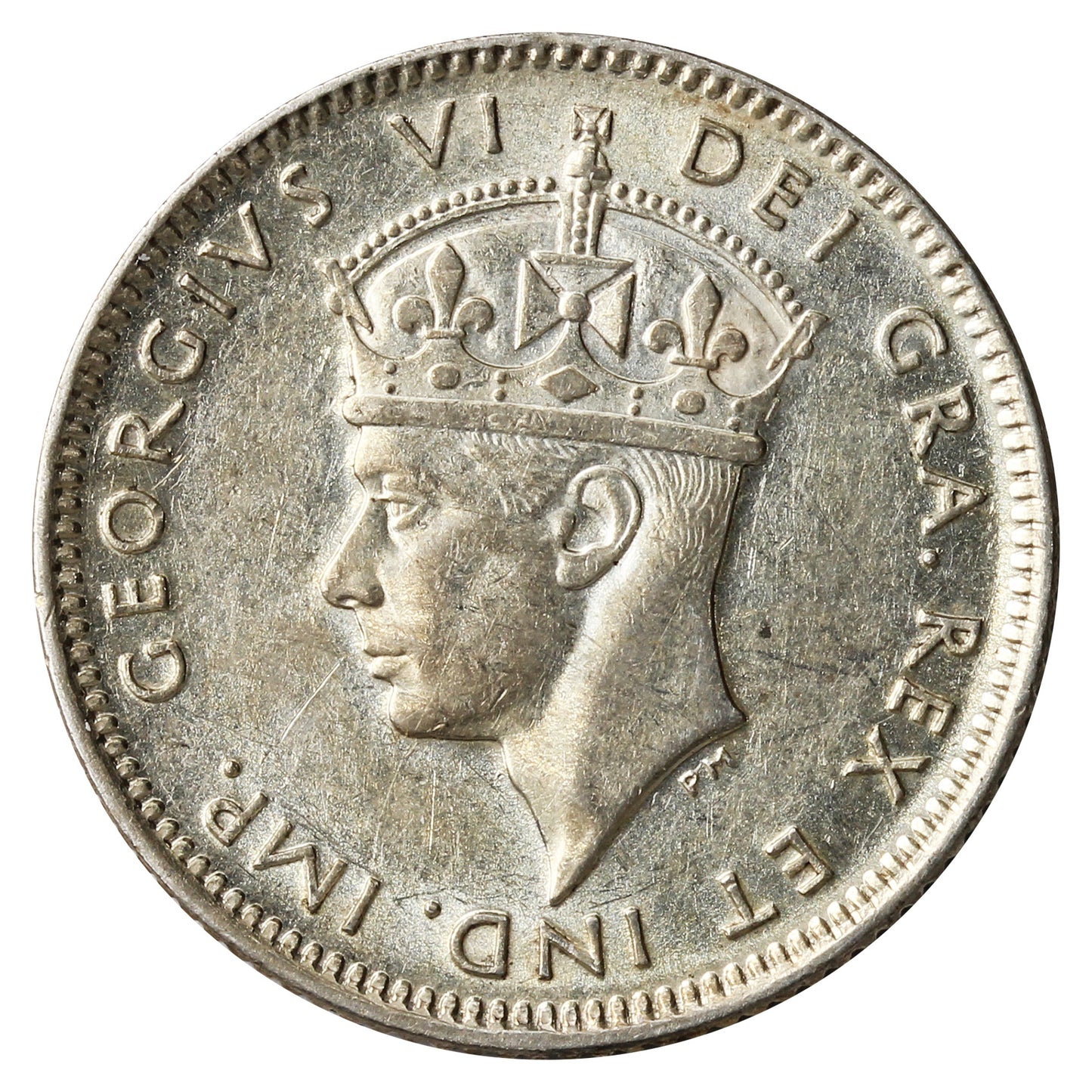 1943C Newfoundland 10-cents EF-AU (EF-45)