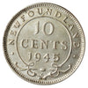 1945C Newfoundland 10-cents AU-UNC (AU-55) $