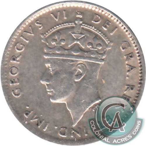 1946C Newfoundland 10-cents Very Fine (VF20)