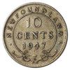 1947C Newfoundland 10-cents F-VF (F15)