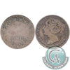 1865 Newfoundland 20-cents Filler