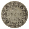 1872H Newfoundland 20-cents Fine (F12)
