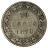 1873 Newfoundland 20-cents Very Good (VG8)