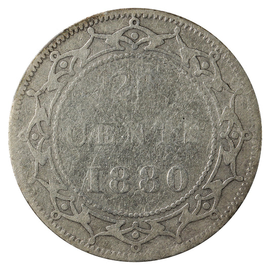 1880 Newfoundland 20-cents G-VG (G-6)