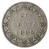 1882H Newfoundland 20-cents Fine (F12)
