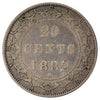 1882H Newfoundland 20-cents F-VF (F15)