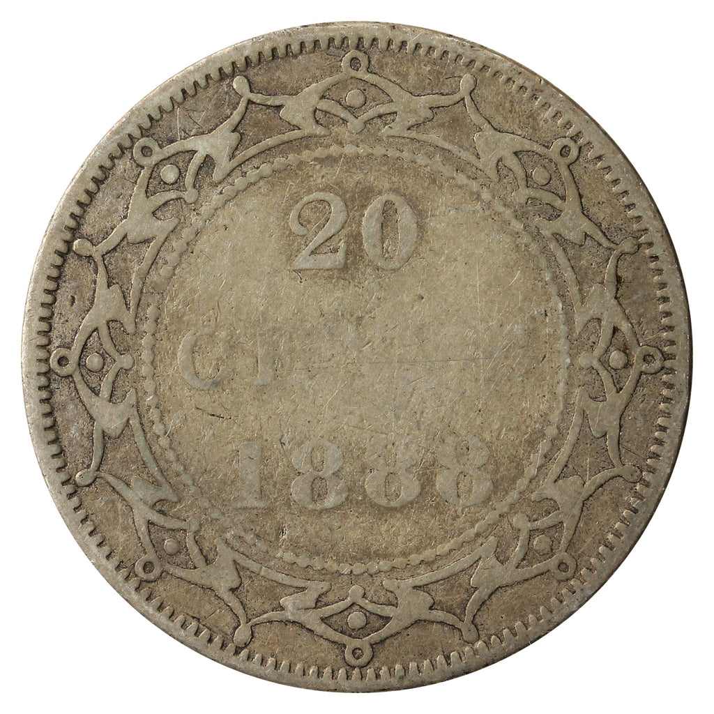1888 Newfoundland 20-cents G-VG (G6)