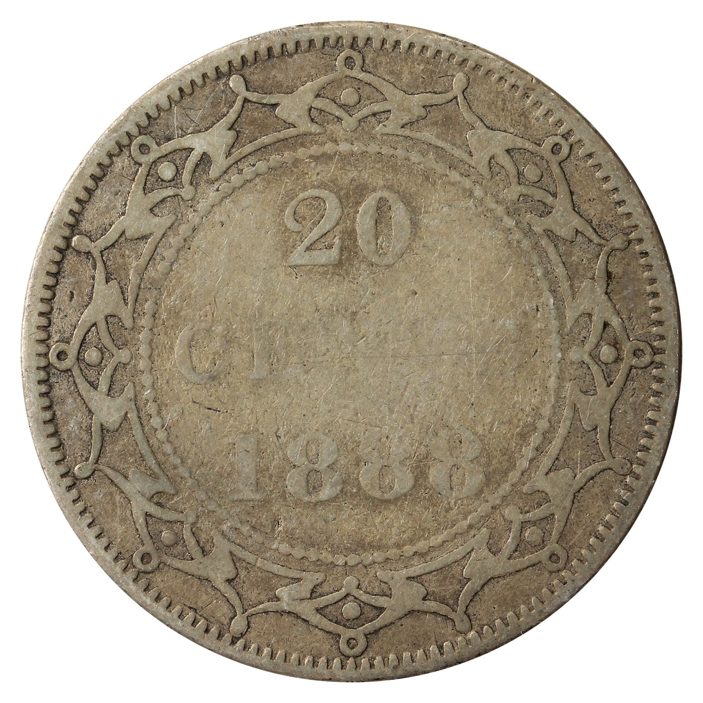 1888 Newfoundland 20-cents G-VG (G6)
