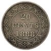 1888 Newfoundland 20-cents Very Fine (VF20) $