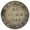 1890 Newfoundland 20-cents Fine (F-12)