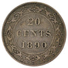 1890 Newfoundland 20-cents Very Fine (VF-20) $