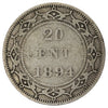1894 Obv. 1 Newfoundland 20-cents VG-F (VG10)
