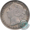 1896 Small 96 Newfoundland 20-cents VG-F (VG10)