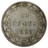 1899 Hook 99 Newfoundland 20-cents F-VF (F-15) $