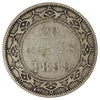 1899 Large 99 Newfoundland 20-cents Fine (F12)