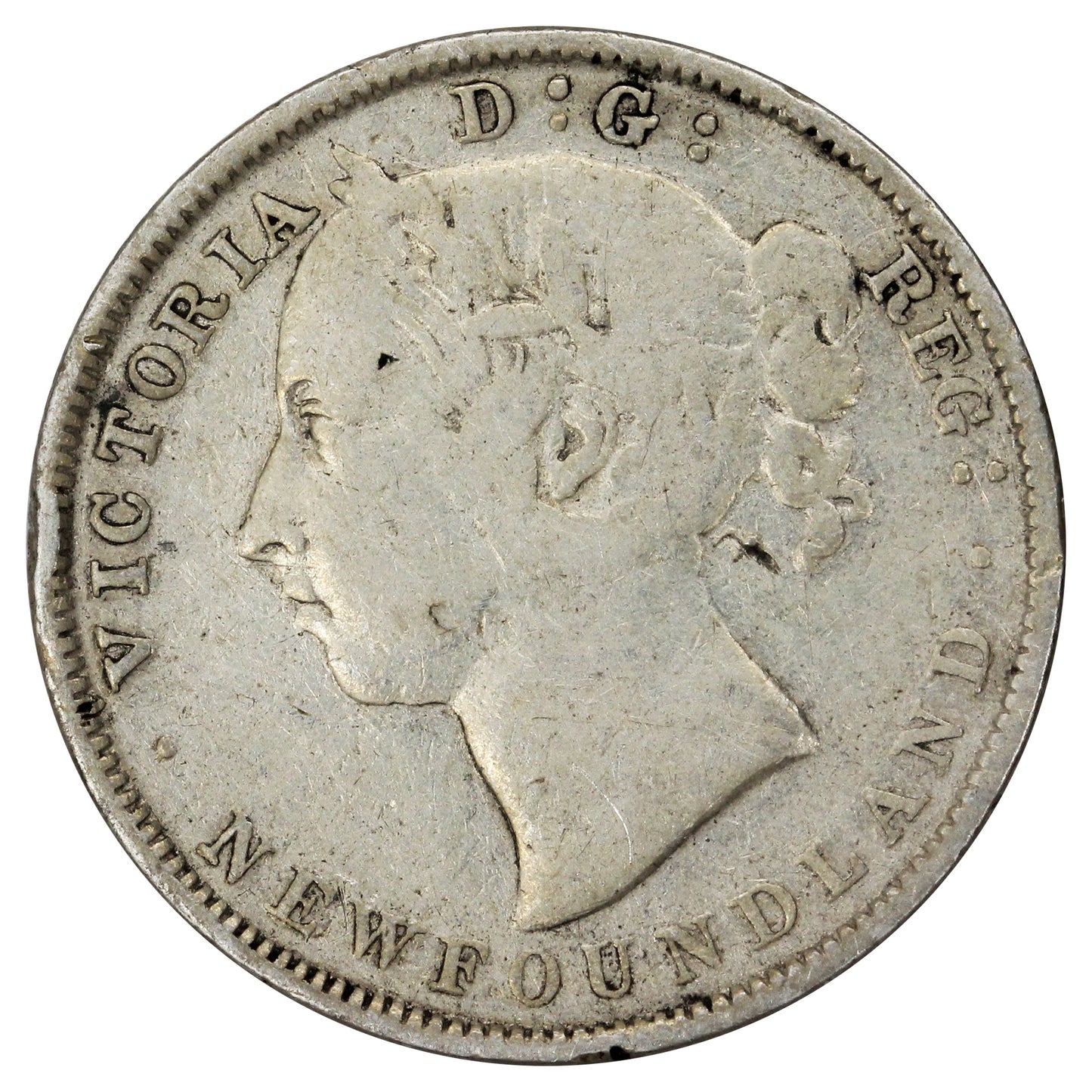 1899 Large 99 Newfoundland 20-cents VG-F (VG10)