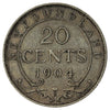 1904H Newfoundland 20-cents Very Fine (VF-20) $