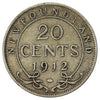 1912 Newfoundland 20-cents Very Good (VG8)