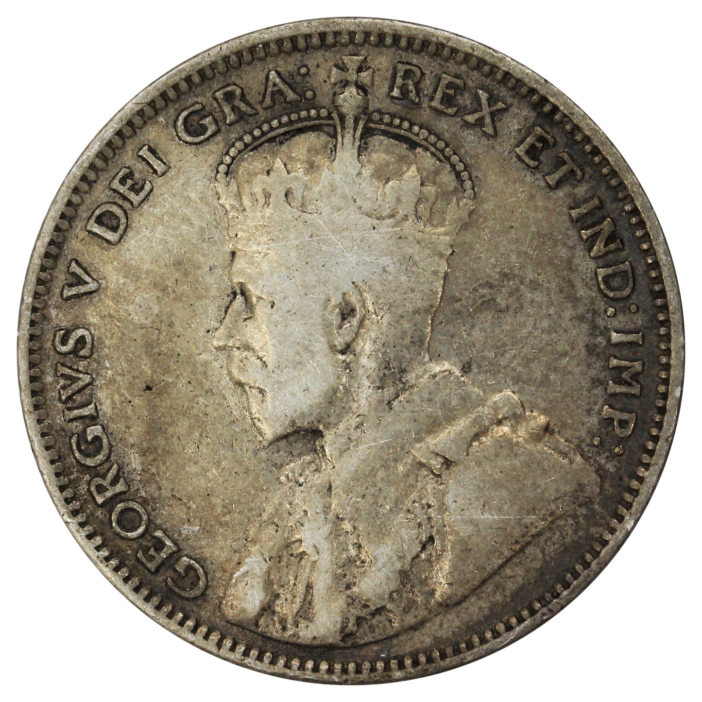 1912 Newfoundland 20-cents Very Good (VG8)