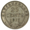 1917C Newfoundland 25-cents F-VF (F15)