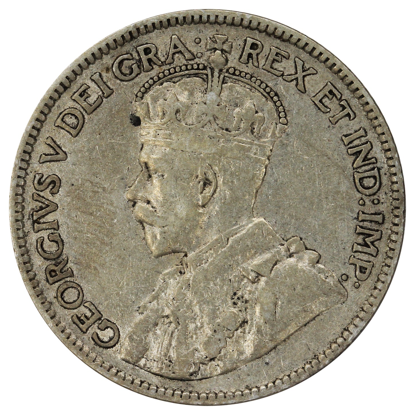 1917C Newfoundland 25-cents F-VF (F15)