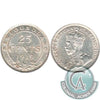 1919C Newfoundland 25-cents EF-AU (EF45) $