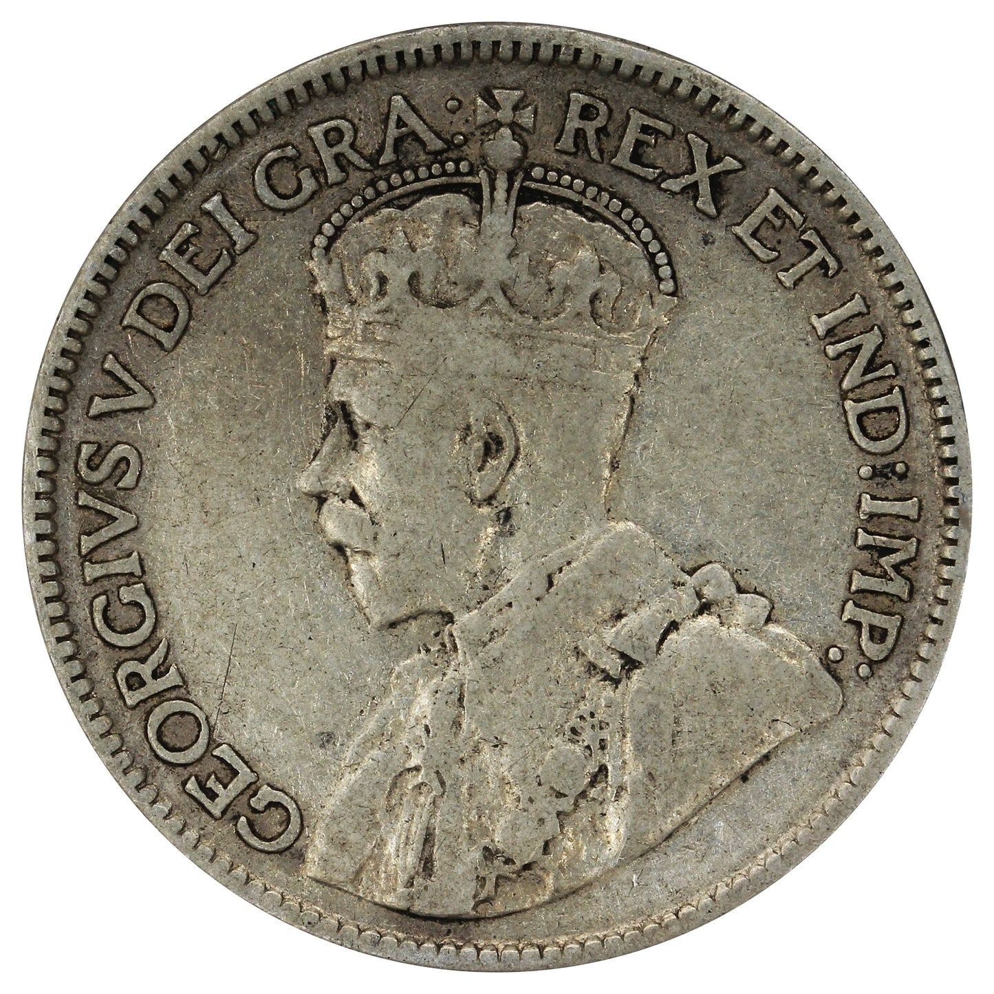 1919C Newfoundland 25-cents Fine (F12)