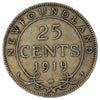 1919C Newfoundland 25-cents VG-F (VG10)