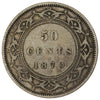 1870 Newfoundland 50-cents VG-F (VG10)