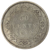 1872H Newfoundland 50-cents VG-F (VG10)