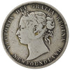 1874 Newfoundland 50-cents Very Good (VG8)