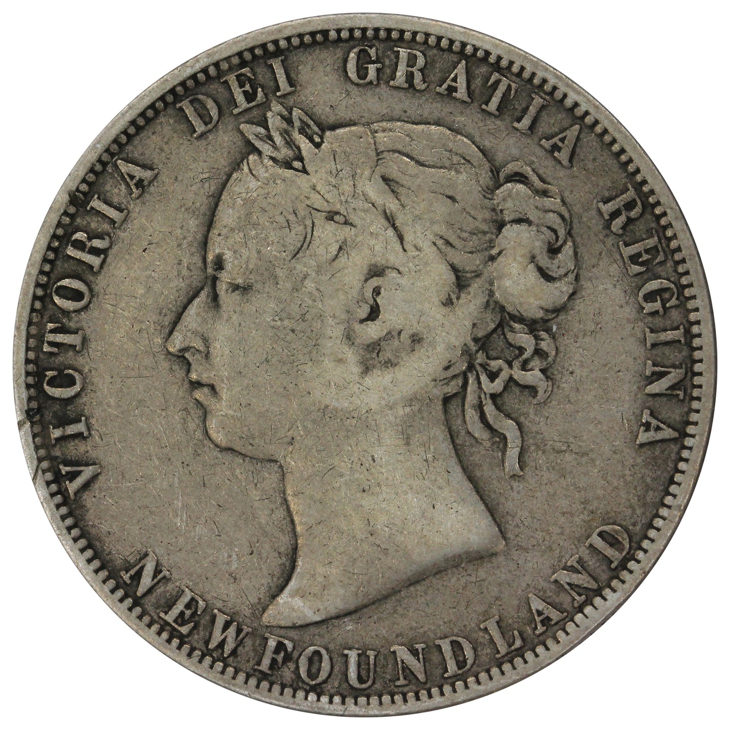 1881 Newfoundland 50-cents G-VG (G6)