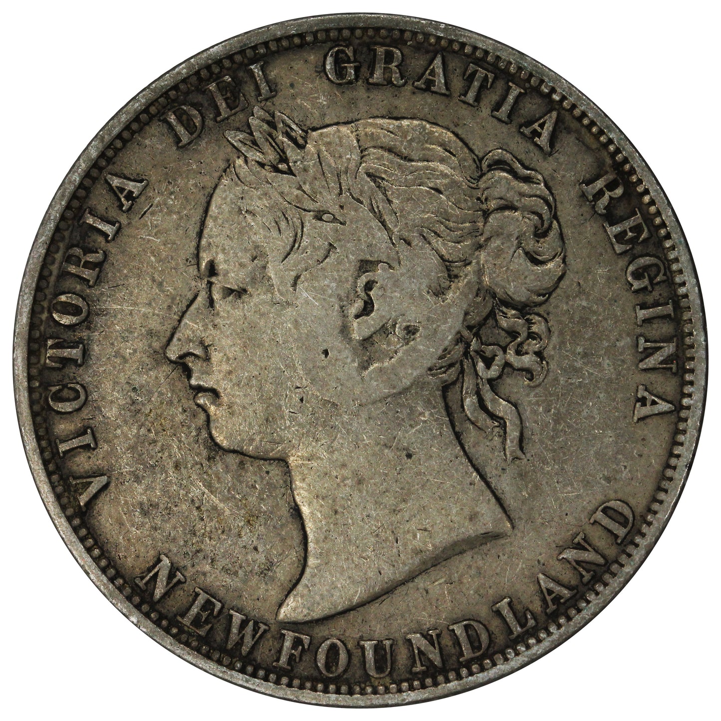 1881 Newfoundland 50-cents VG-F (VG-10) $