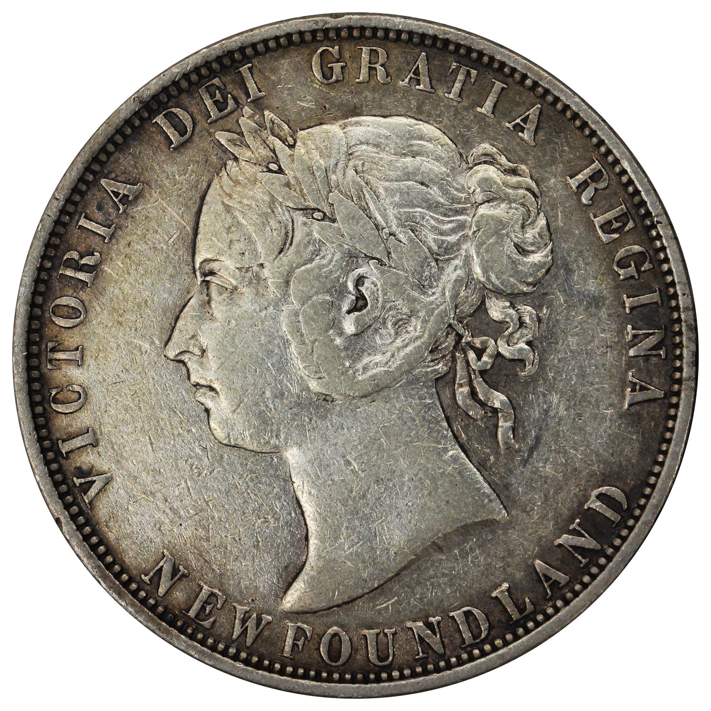 1882H Newfoundland 50-cents Very Fine (VF20) $