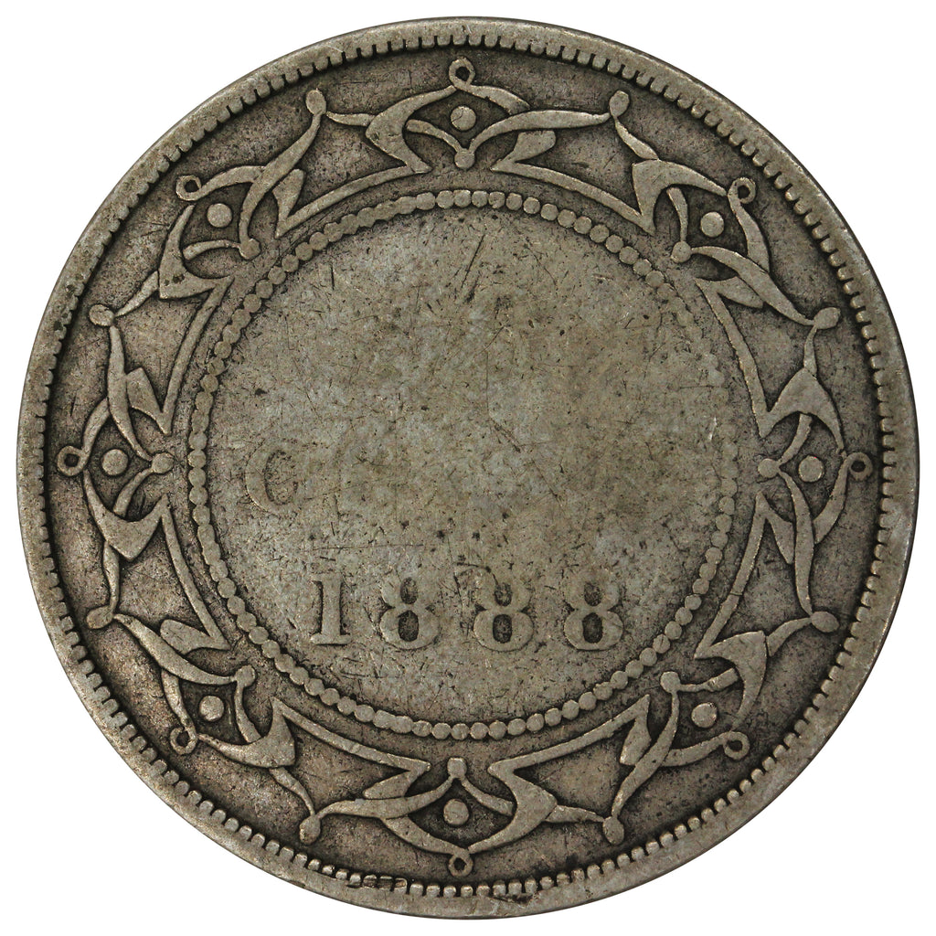 1888 Newfoundland 50-cents G-VG (G6)