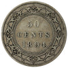 1894 Newfoundland 50-cents Very Good (VG8)