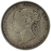 1898 Obv. 2 Small W Newfoundland 50-cents Very Good (VG8)