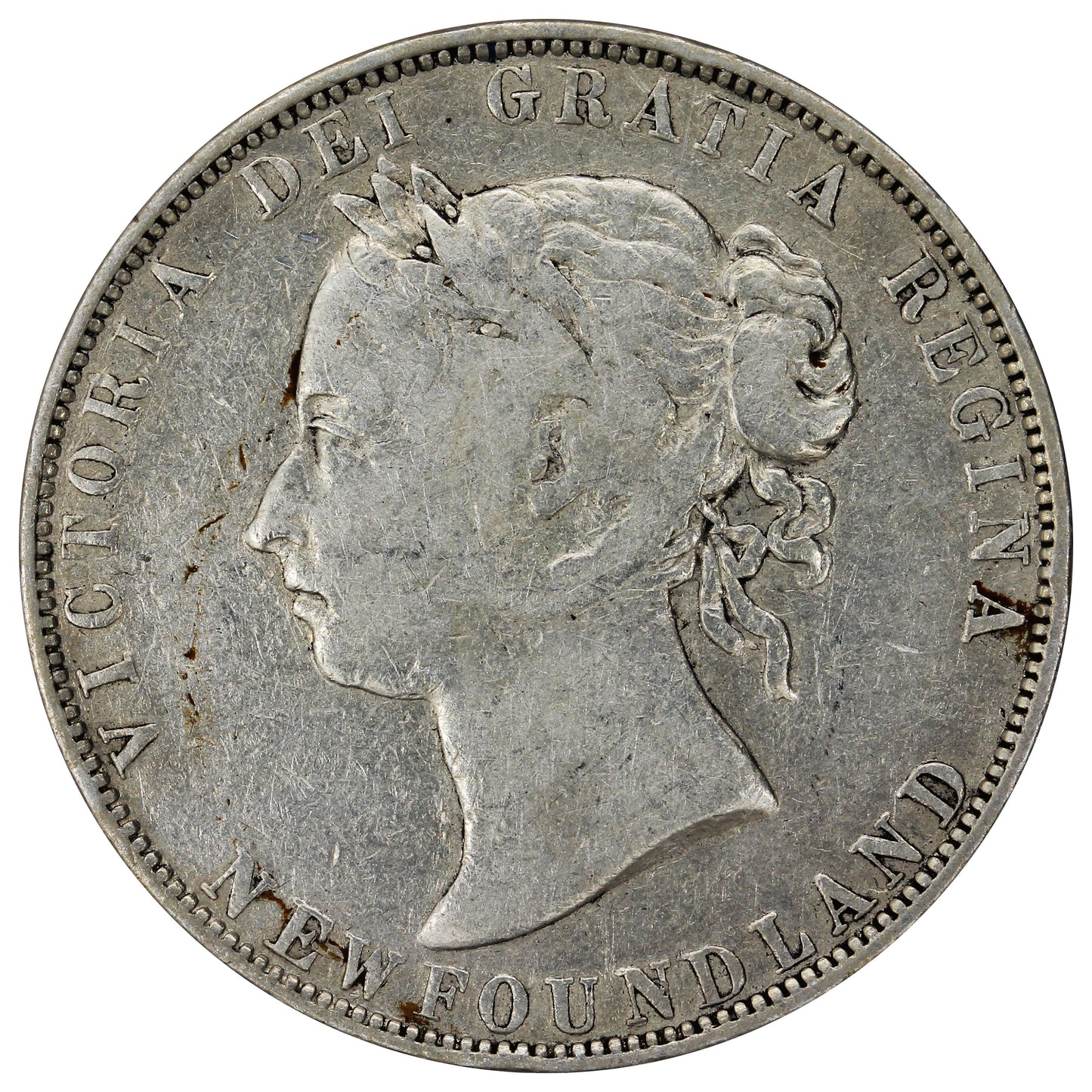 1899 Narrow 9's Newfoundland 50-cents Very Good (VG8)