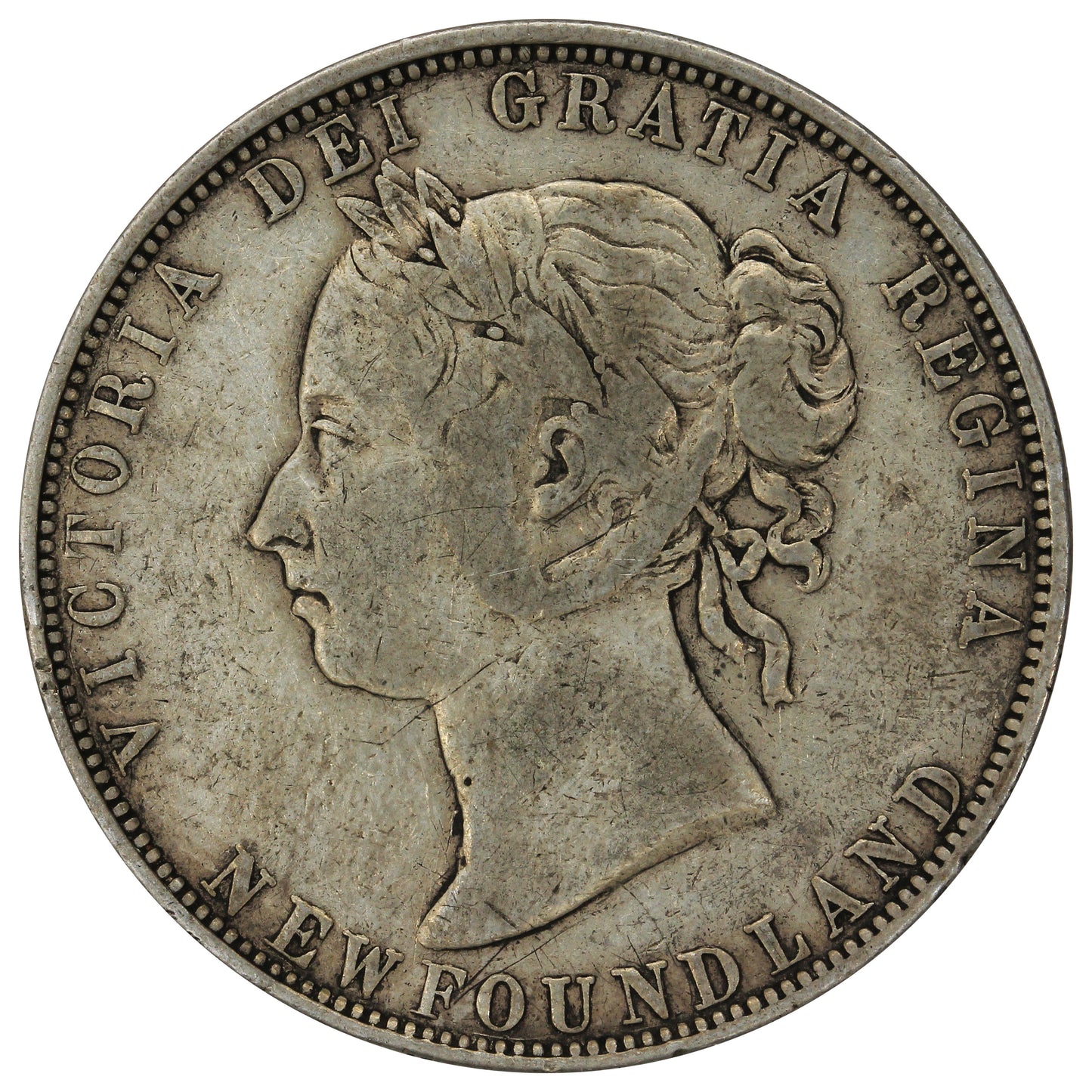 1899 Narrow 9's Newfoundland 50-cents VG-F (VG10)