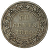 1899 Wide 9's Newfoundland 50-cents Good (G4)
