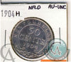 1904H Newfoundland 50-cents AU-UNC (AU55) $