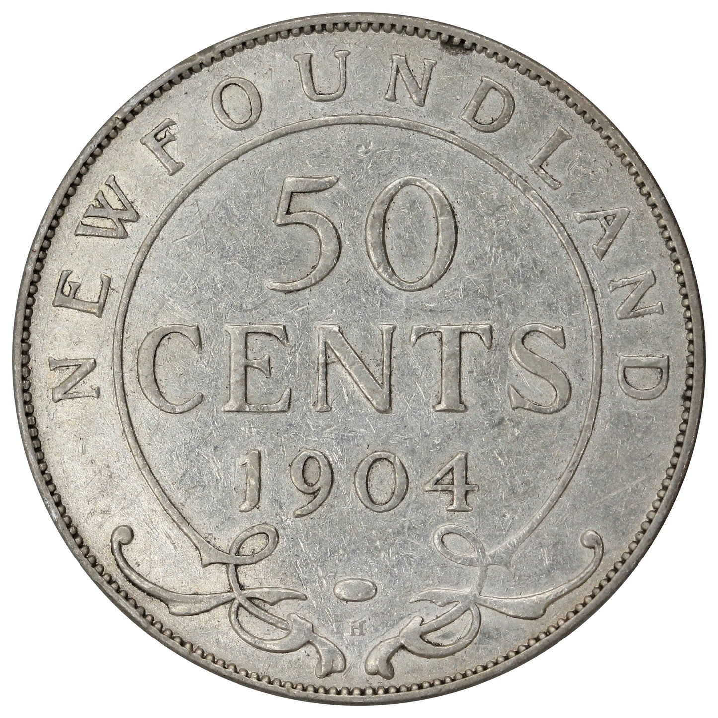1904H Newfoundland 50-cents VF-EF (VF30)