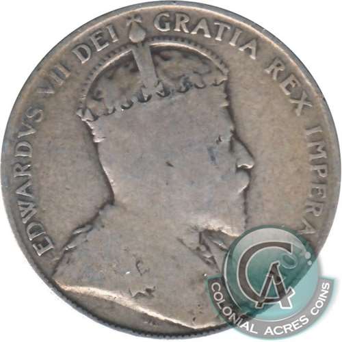 1907 Newfoundland 50-cents G-VG (G6)